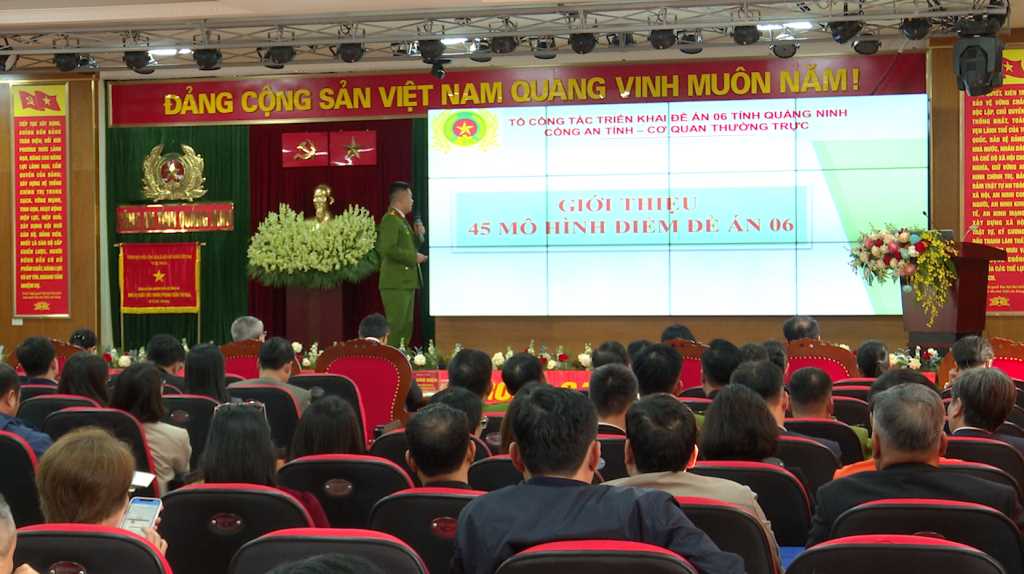 TAG giới thiệu Kiosk tự phục vụ tại Hội thảo ra mắt, giới thiệu mô hình điểm Đề án 06